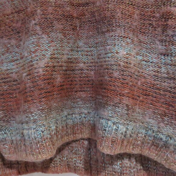 PRANA Clause Marled Knit V Neck Sweater in Sundried Terracotta - Size XS - Picture 9 of 15